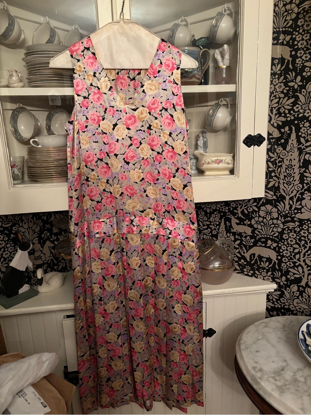 vintage ann taylor 100% silk dress
